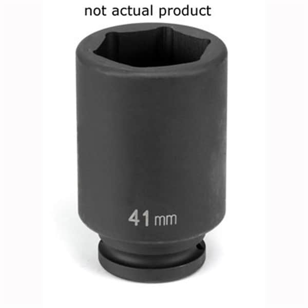 3/4" Drive, 2-7/8" 6-Point; Deep SAE Socket, 6 Points